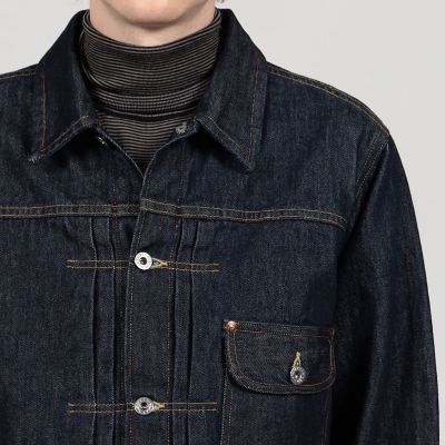 Lee インディゴ デニムジャケット 別注】Lee COWBOY JACKET コットンインディゴ