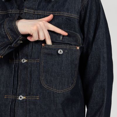 Lee インディゴ デニムジャケット 別注】Lee COWBOY JACKET コットンインディゴ