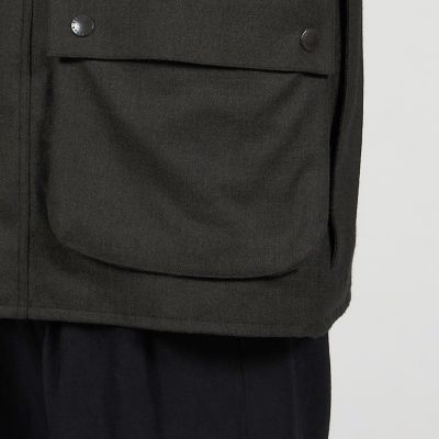 別注】Barbour CL BEAUFORT ウールブルゾン