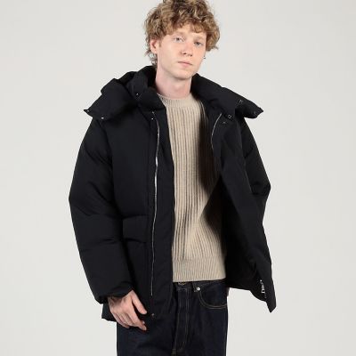 ポリエステル フーデッドダウンジャケット | TOMORROWLAND (Men