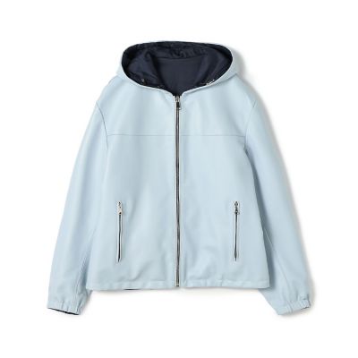 別注】EMMETI LUCA ラムレザー リバーシブルフーデッド