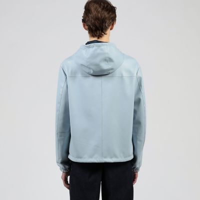 別注】EMMETI LUCA ラムレザー リバーシブルフーデッド