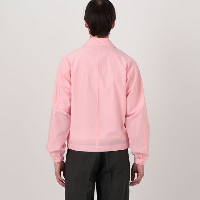 コットンナイロン ジップアップショートブルゾン MANTECO