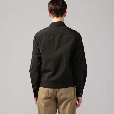 ポリエステルナイロンガーメントダイ トラッカージャケット TINTO