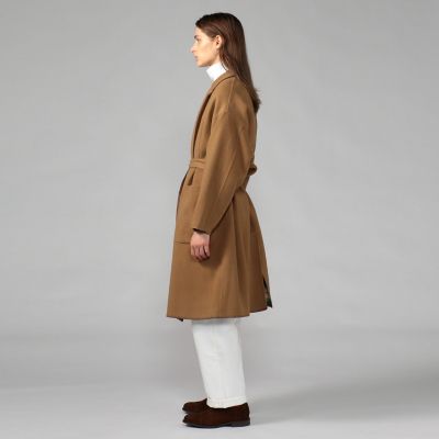 TOMORROWLAND ジーロンラムウールダブルフェイス ラップコート ジーロンラムウールダブルフェイス ラップコート | TOMORROWLAND (Men