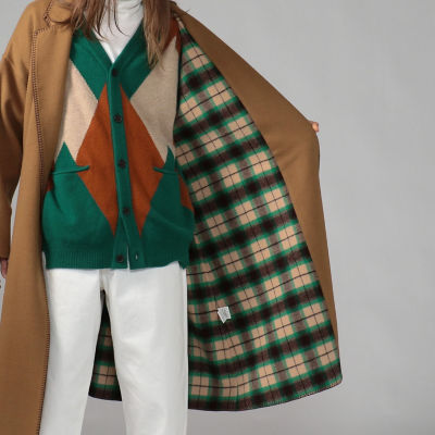 ジーロンラムウールダブルフェイス ラップコート | TOMORROWLAND (Men