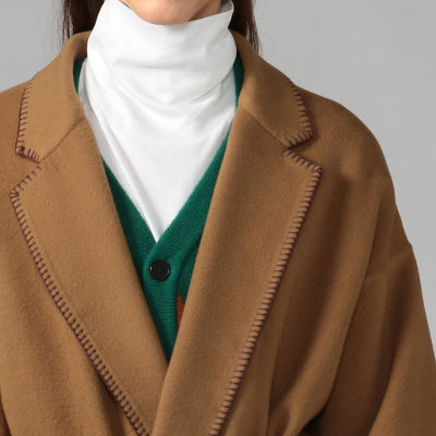 TOMORROWLAND ジーロンラムウールダブルフェイス ラップコート ジーロンラムウールダブルフェイス ラップコート | TOMORROWLAND (Men