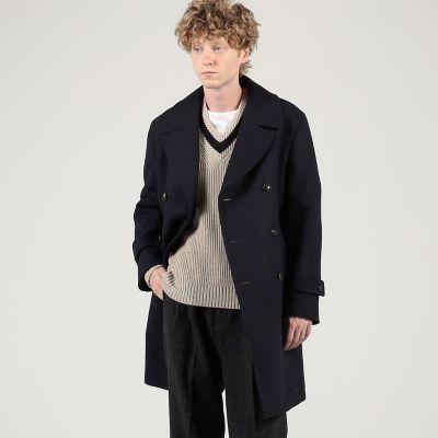 ウールカシミヤ ダブルブレステッド 6B Pコート | TOMORROWLAND