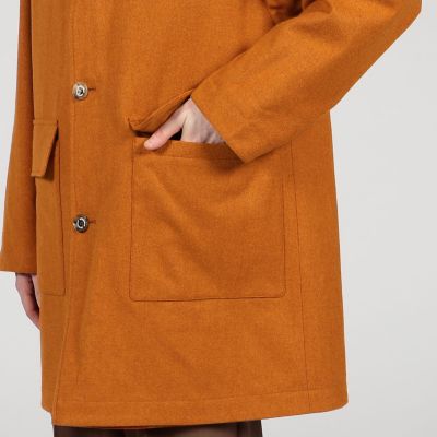 別注】INVERTERE ウールコットン リバーシブルコート