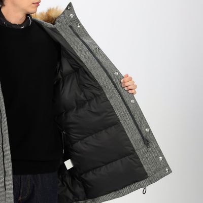 【別注】ＭＡＣＫＩＮＴＯＳＨ　ＲＡＩＮＴＥＣ　ＳＫＹＥ　ＰＡＲＫＡ　ＤＯＷＮ　ＧＴＳ　ダウンコート