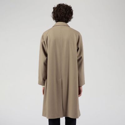 ウールナイロン バルカラーコート | TOMORROWLAND (Men