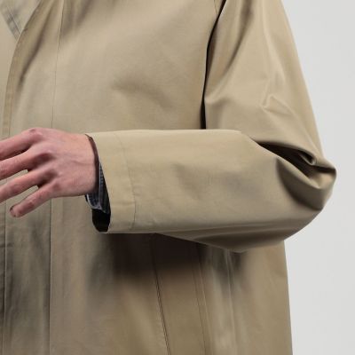 別注】INVERTERE コットンシルクギャバジン ステンカラー