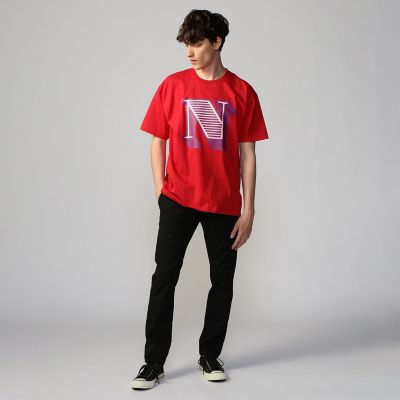 ＜TOMORROWLAND (Men)＞コットン　プリントＴシャツ　ＢＥＮ　ＥＩＮＥ