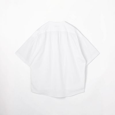 コットン天竺　シャツコンビデザインカットソー