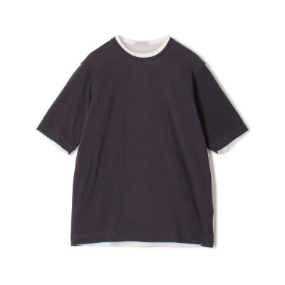 TOMORROWLAND (Men)/トゥモローランド 【タイムセール:7月28日(月)午前9時30分迄】ストレッチ天竺 レイヤードTシャツ
