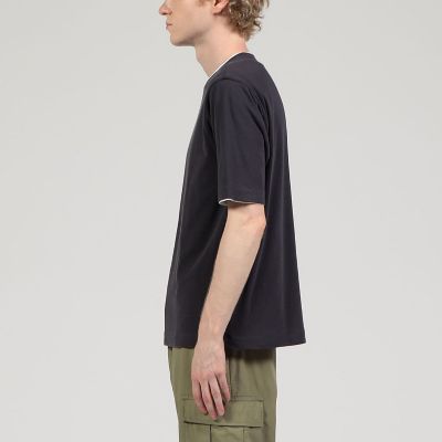 ストレッチ天竺　レイヤードＴシャツ