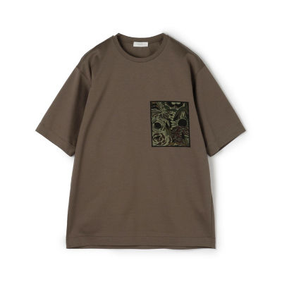 ＜TOMORROWLAND (Men)＞コットン　プリントポケットＴシャツ