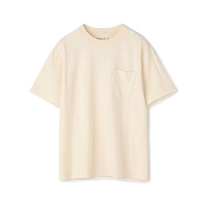 オーガニックコットン　クルー　ハーフスリーブカットソー