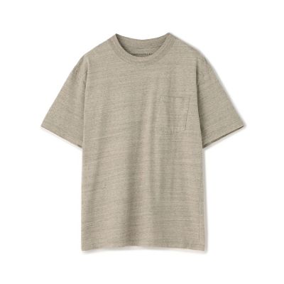 TOMORROWLAND (Men)/トゥモローランド オーガニックコットン　クルー　ハーフスリーブカットソー