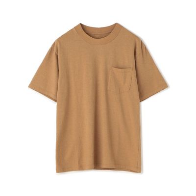 オーガニックコットン　クルー　ハーフスリーブカットソー