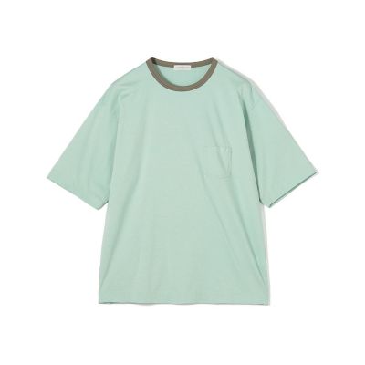 コットンシルク高密度天竺 リンガーTシャツ | TOMORROWLAND (Men