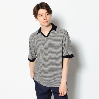 TOMORROWLAND PILGRIM ポロシャツ シルク　Sサイズ 黒 THE SHINZONE/シンゾーン ワイドポロシャツ WIDE POLO SHIRT