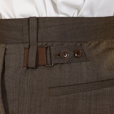 ウールレーヨン　サイドアジャスターショーツ