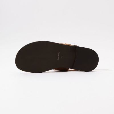 【別注】ＦＲＡＮＣＯ　ＢＯＳＣＨＩ×ＴＯＭＯＲＲＯＷＬＡＮＤ　レザー　ストラップサンダル