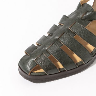 ＰＡＲＡＢＯＯＴ　グレインレザー　グルカサンダル