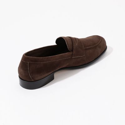 【別注】ＣＡＳＡＮＯＶＡ×ＴＯＭＯＲＲＯＷＬＡＮＤ　スエードコインローファー