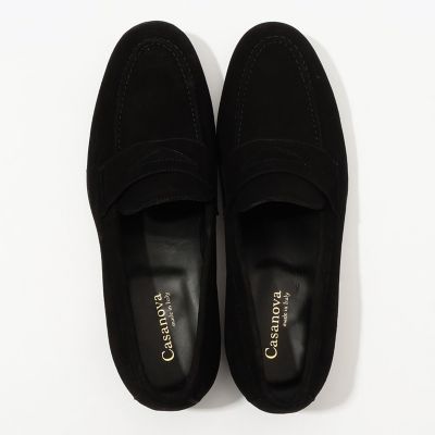 Ｃａｓａｎｏｖａ　ゴートスエード　ローファー