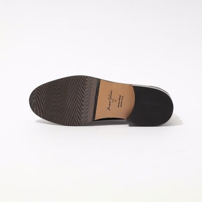 ＳＯＬＯＶＩＥＲＥ　ＪＡＣＱＵＥ　ＮＥＷ　レザーメッシュ　スリッポン