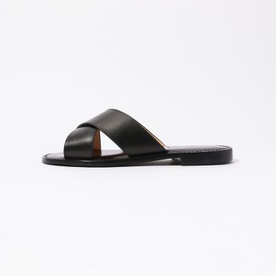 【別注】ＦＲＡＮＣＯ　ＢＯＳＣＨＩ×ＴＯＭＯＲＲＯＷＬＡＮＤ　レザーサンダル