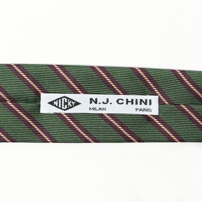 NICKY シルク レジメンタルストライプタイ | TOMORROWLAND (Men