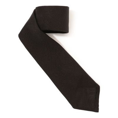 Fratelli Luigi シルク ソリッドニットタイ　黒 Fratelli Luigi ネクタイ シルク ソリッドニットタイ : ZOZOTOWN