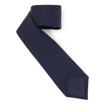 Fratelli Luigi シルク ソリッドニットタイ