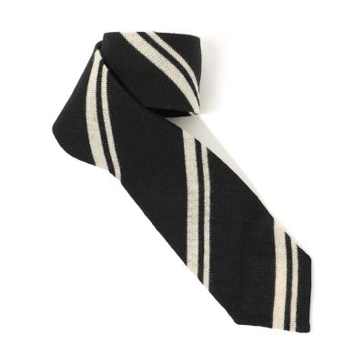 ＜TOMORROWLAND (Men)＞Ｆｒａｔｔｅｌｌｉ　Ｌｕｉｇｉ　ウール　レジメンタルニットタイ