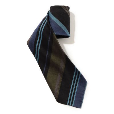 ＜TOMORROWLAND (Men)＞Ｆｒａｔｅｌｌｉ　Ｌｕｉｇｉ　ウールシルク　レジメンタルネクタイ