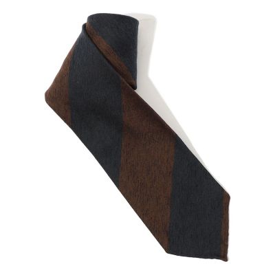 ＜TOMORROWLAND (Men)＞Ｆｒａｔｅｌｌｉ　Ｌｕｉｇｉ　ウールシルク　レジメンタルネクタイ