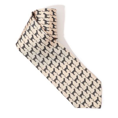 ＜TOMORROWLAND (Men)＞ＫＩＮＬＯＣＨ　シルク　アニマルモチーフ　プリントネクタイ