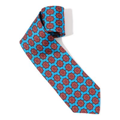 ＜TOMORROWLAND (Men)＞ＫＩＮＬＯＣＨ　シルク　モチーフプリントネクタイ