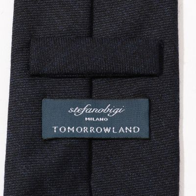 STEFANO BIGI ウール ソリッドネクタイ | TOMORROWLAND