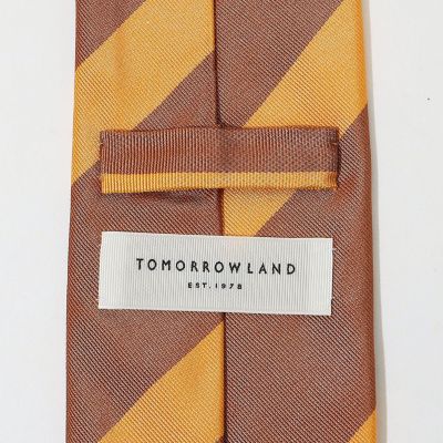 ＴＯＭＯＲＲＯＷＬＡＮＤ　シルク　レジメンタルネクタイ