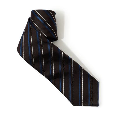 ＜TOMORROWLAND (Men)＞ＴＯＭＯＲＲＯＷＬＡＮＤ　シルク　レジメンタルネクタイ