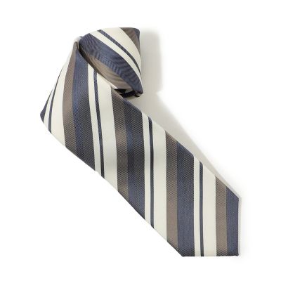 ＜TOMORROWLAND (Men)＞ＴＯＭＯＲＲＯＷＬＡＮＤ　シルク　レジメンタルネクタイ