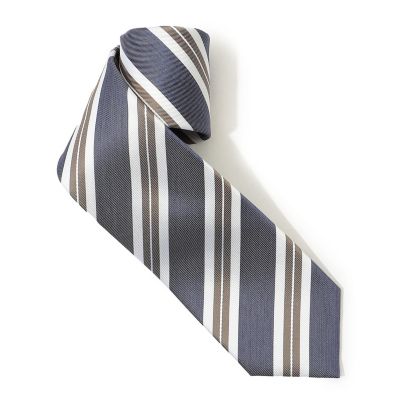 ＜TOMORROWLAND (Men)＞ＴＯＭＯＲＲＯＷＬＡＮＤ　シルク　レジメンタルネクタイ