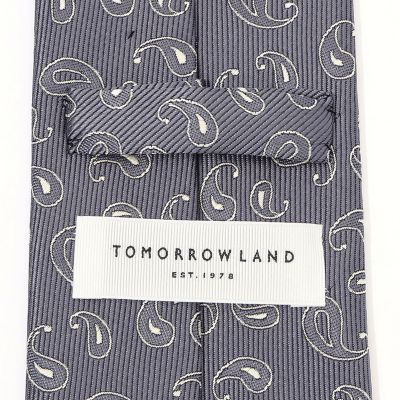 TOMORROWLAND シルク ペイズリー柄ネクタイ