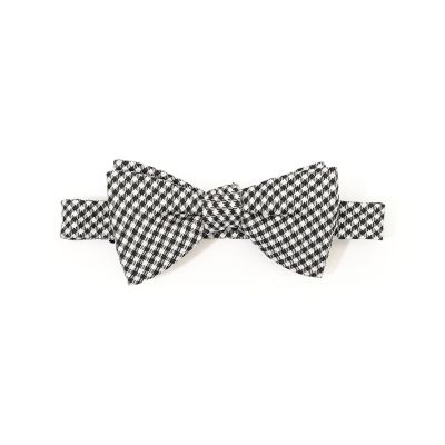 ＜TOMORROWLAND (Men)＞ＴＯＭＯＲＲＯＷＬＡＮＤ　シルク　マイクロギンガムチェック　ボウタイ