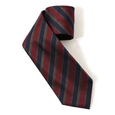 ＜TOMORROWLAND (Men)＞ＴＯＭＯＲＲＯＷＬＡＮＤ　シルク　レジメンタルネクタイ