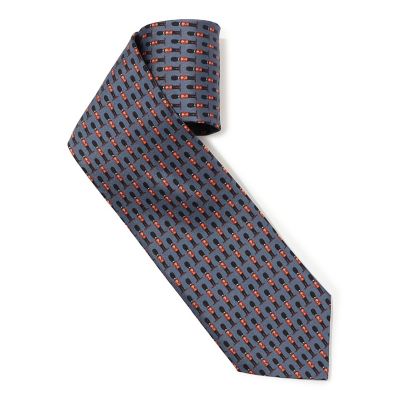 ＜TOMORROWLAND (Men)＞Ｋｉｎｌｏｃｈ　シルクプリント　ネクタイ